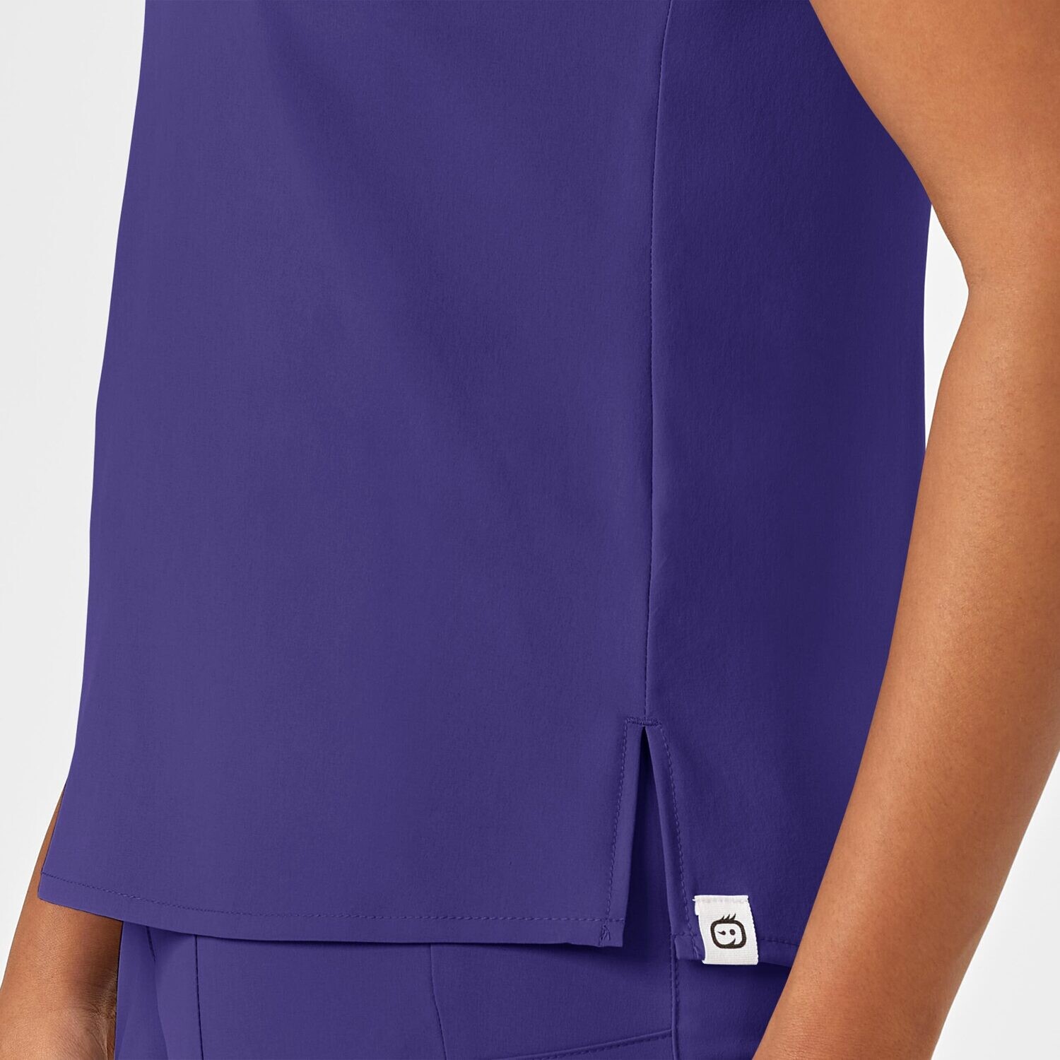 Casacca donna 6434 scollo alla coreana grape
