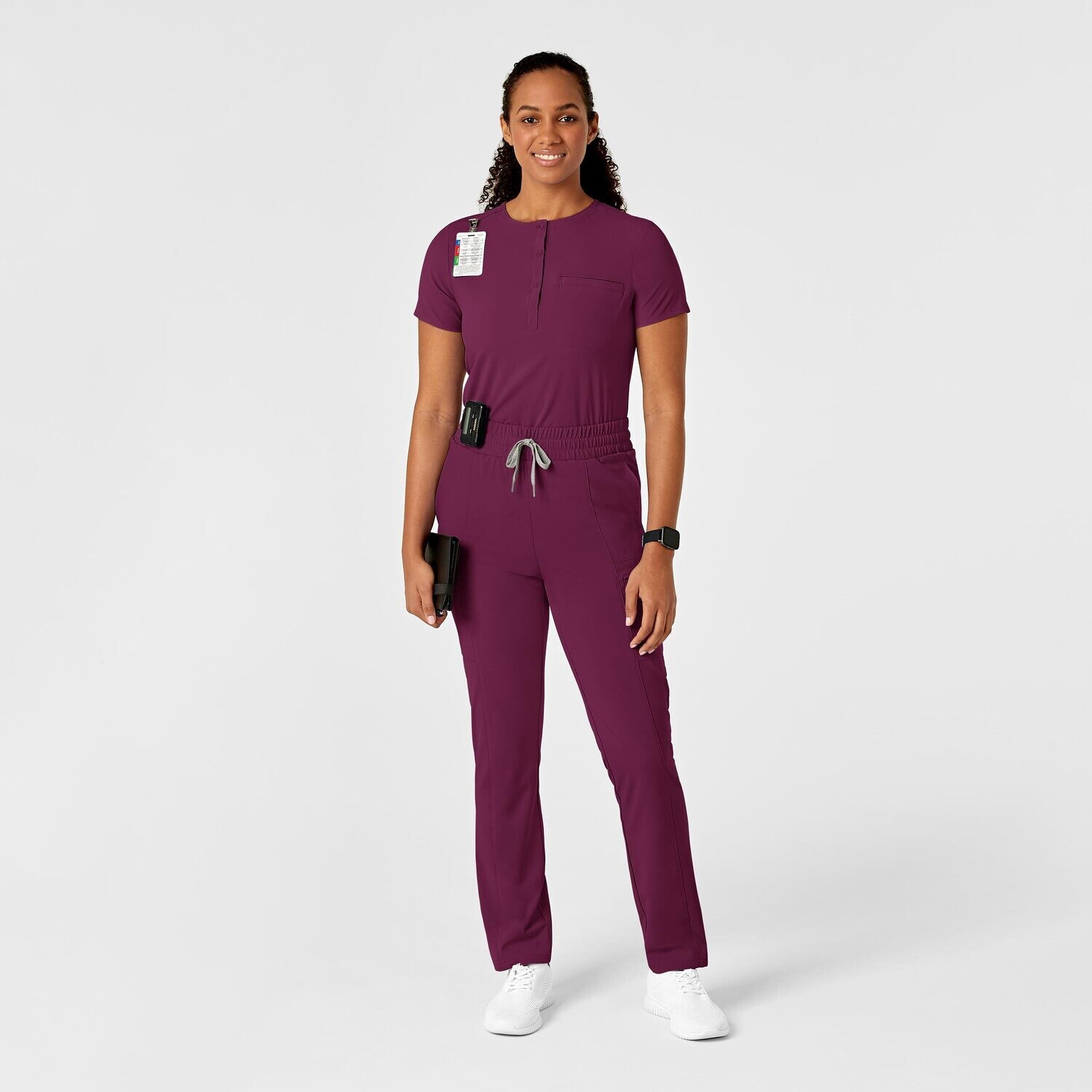 Casacca donna 6434 scollo alla coreana wine