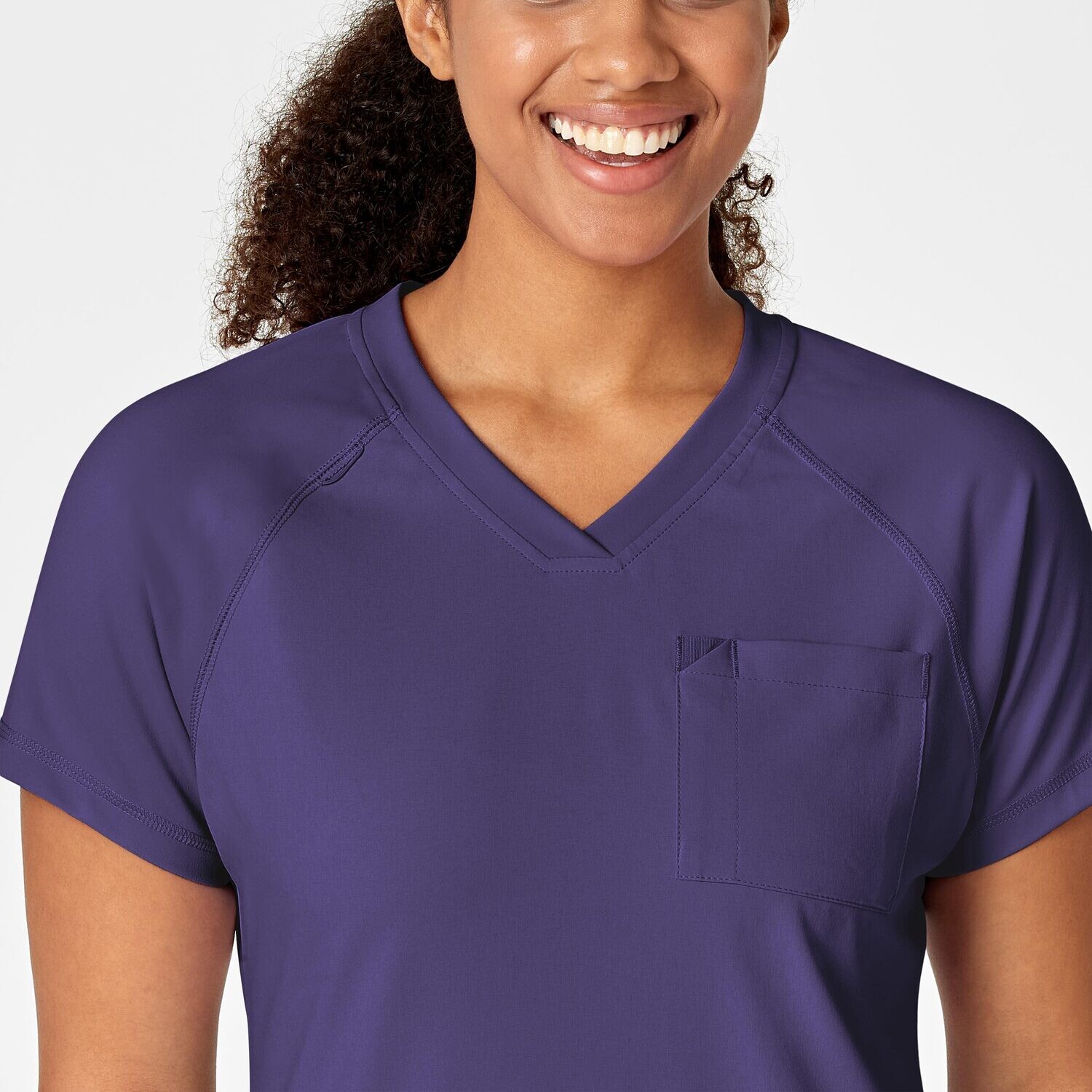 Casacca donna 6534 scollo a V grape