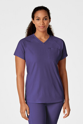 Casacca donna 6534 scollo a V grape