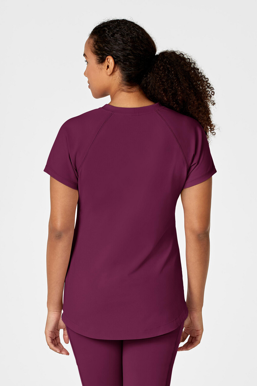 Casacca donna 6534 scollo a V wine