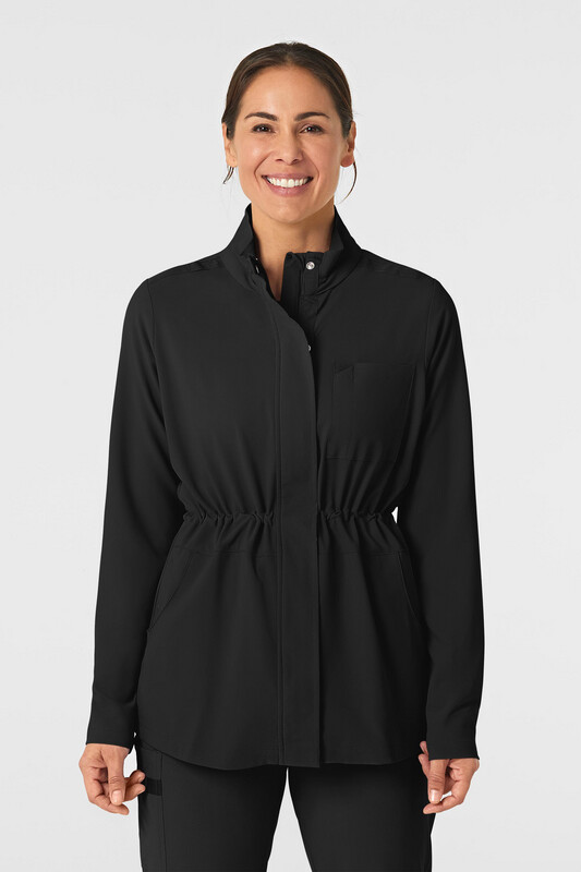 Felpa donna 8134 zip e cappuccio black