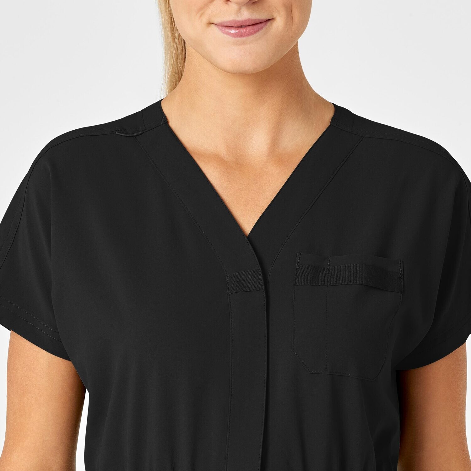 Tuta donna 3134 zip black