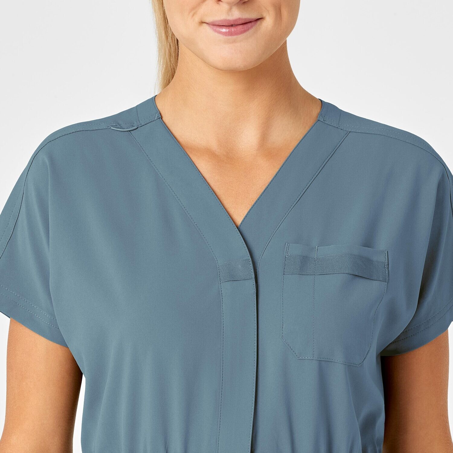 Tuta donna 3134 zip elemental blue