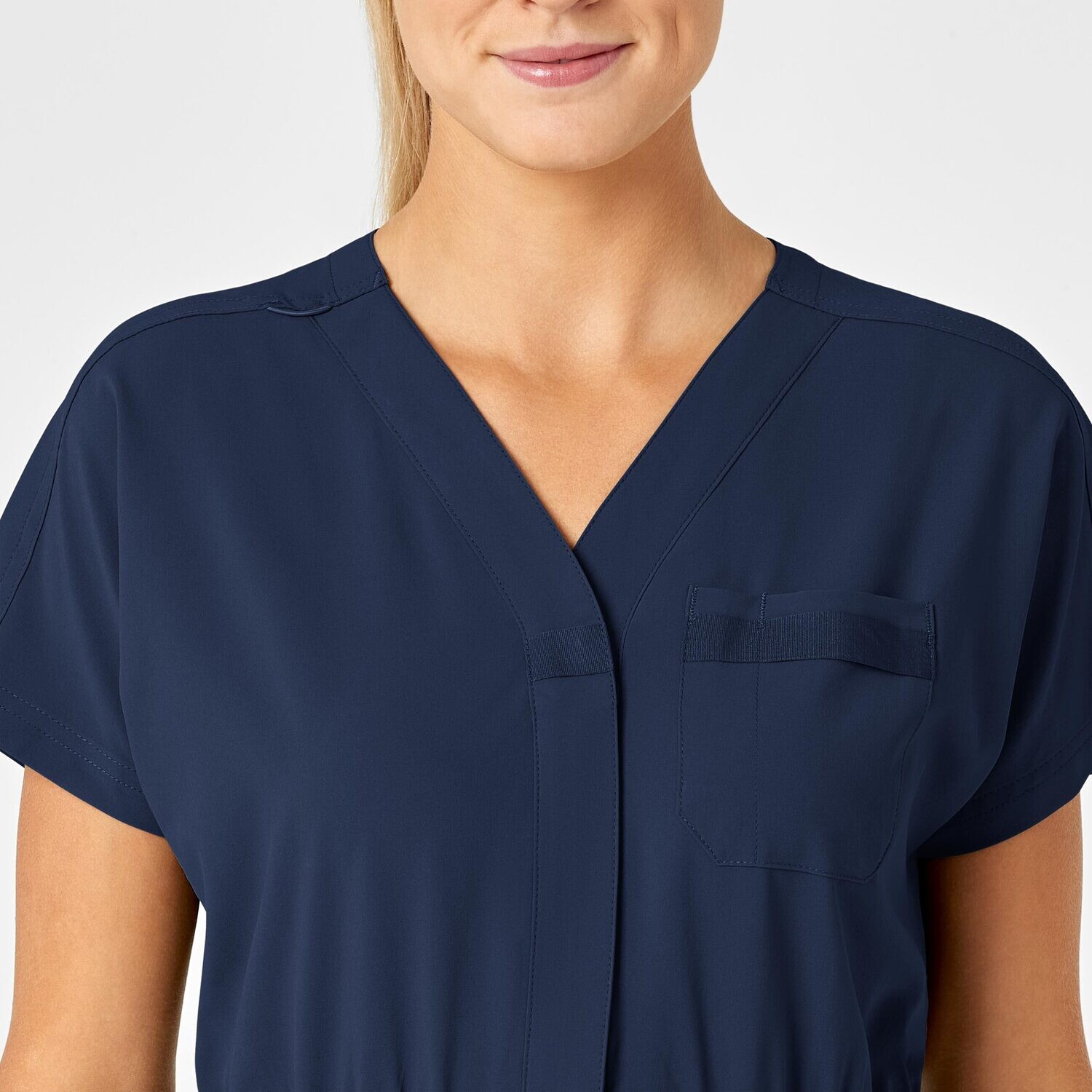 Tuta donna 3134 zip navy blue