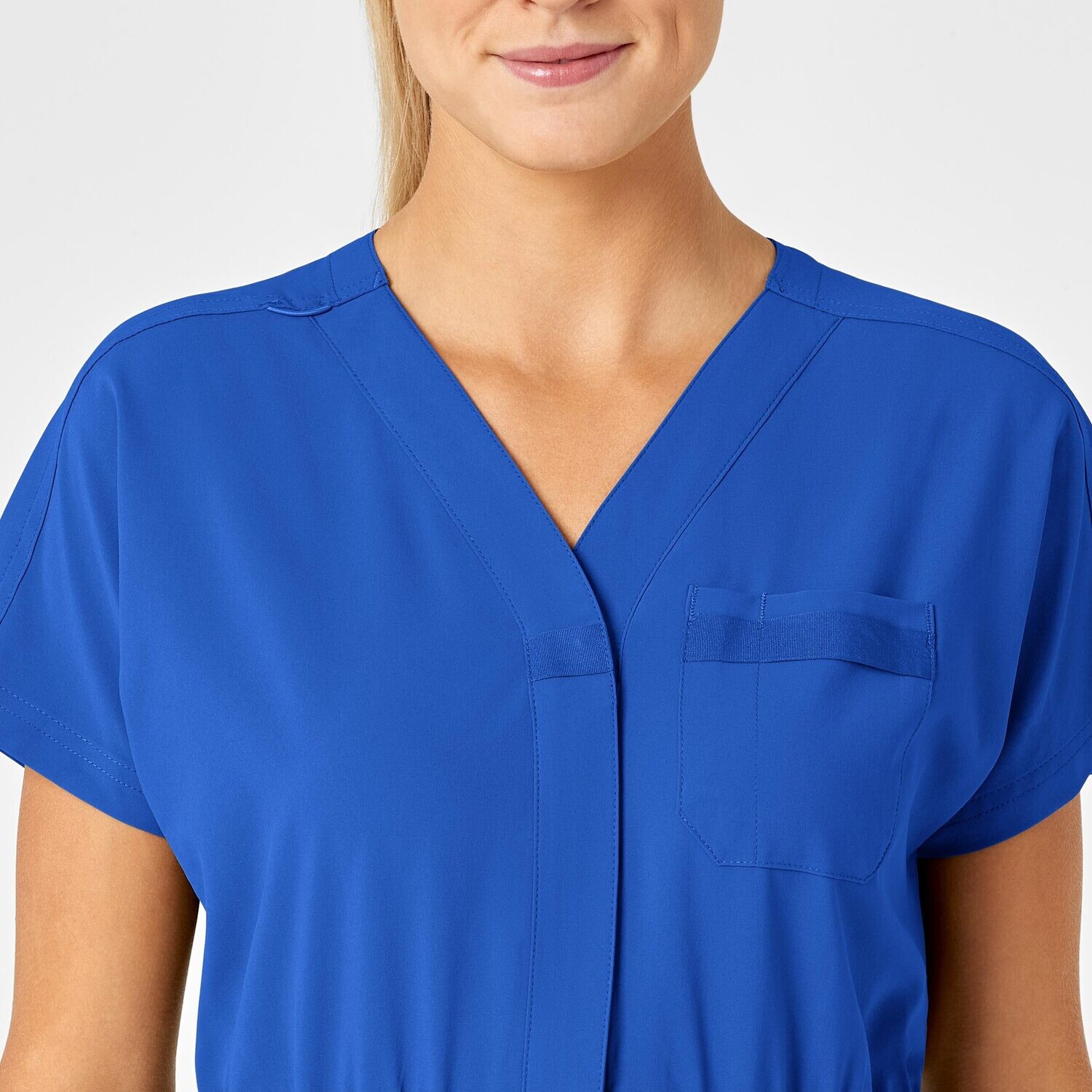 Tuta donna 3134 zip royal blue