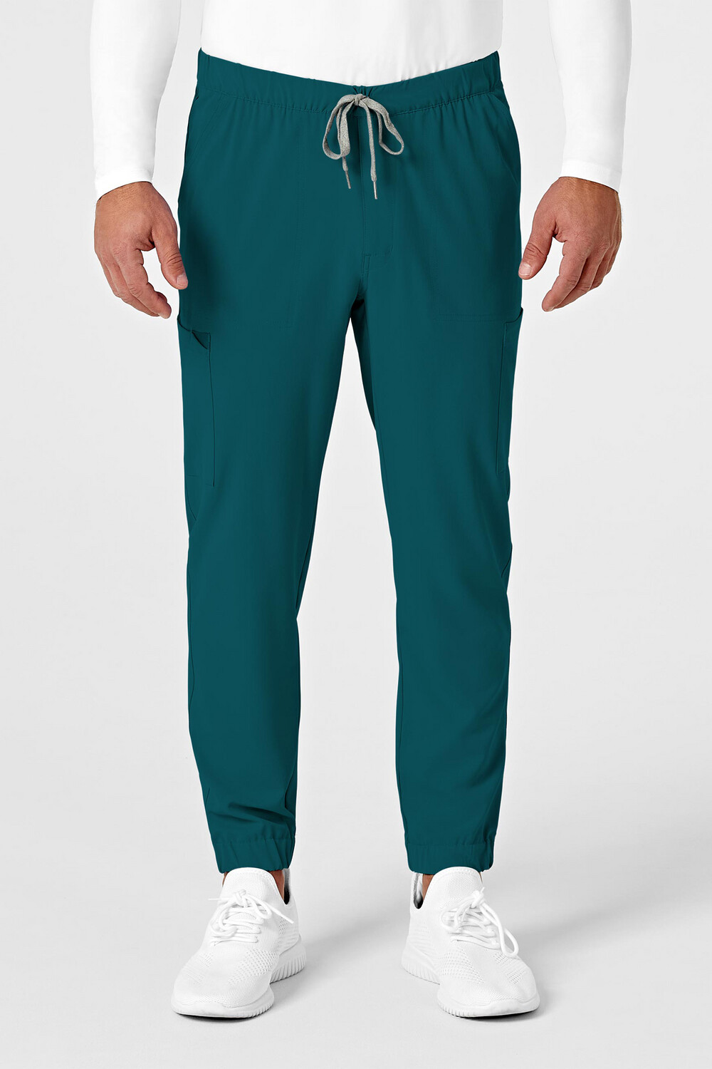 Pantalone uomo 5034 cargo jogger caribbean blue