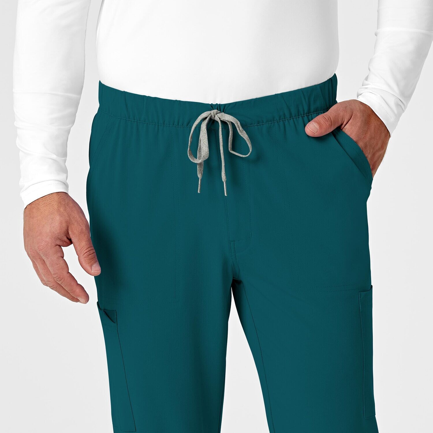 Pantalone uomo 5034 cargo jogger caribbean blue
