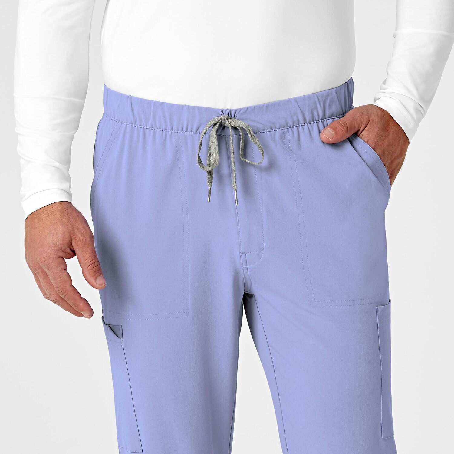 Pantalone uomo 5034 cargo jogger ceil blue