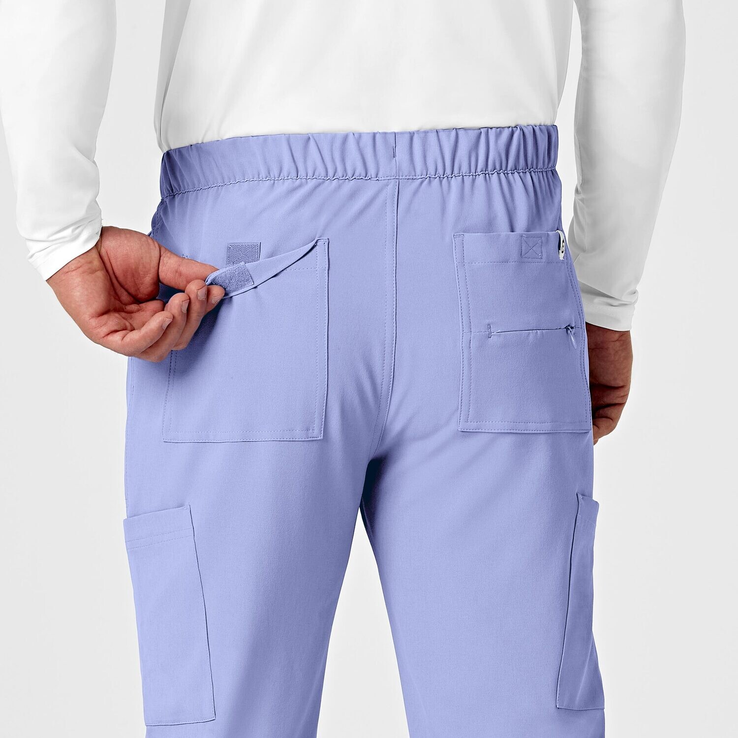Pantalone uomo 5034 cargo jogger ceil blue