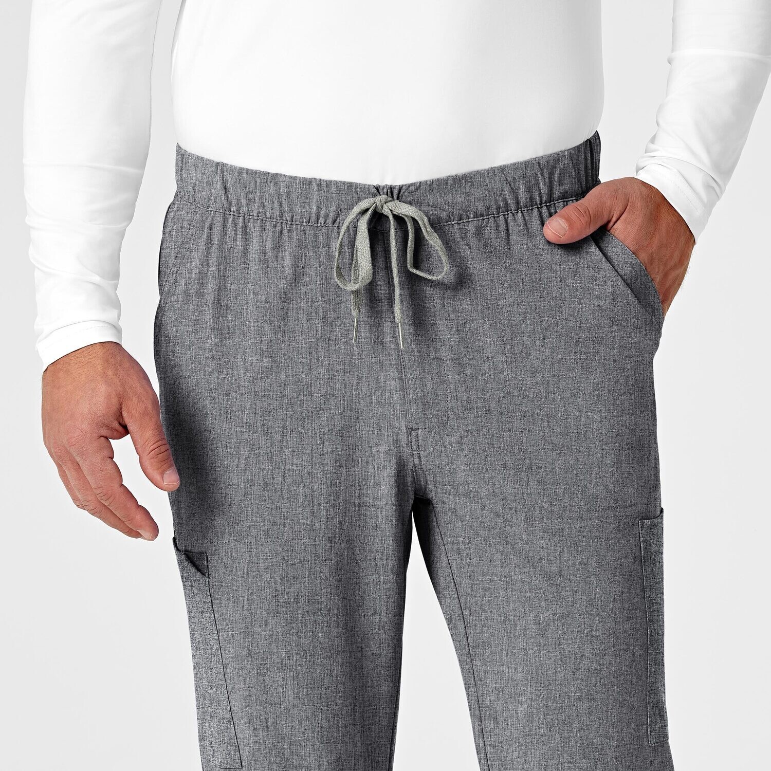Pantalone uomo 5034 cargo jogger grey heather