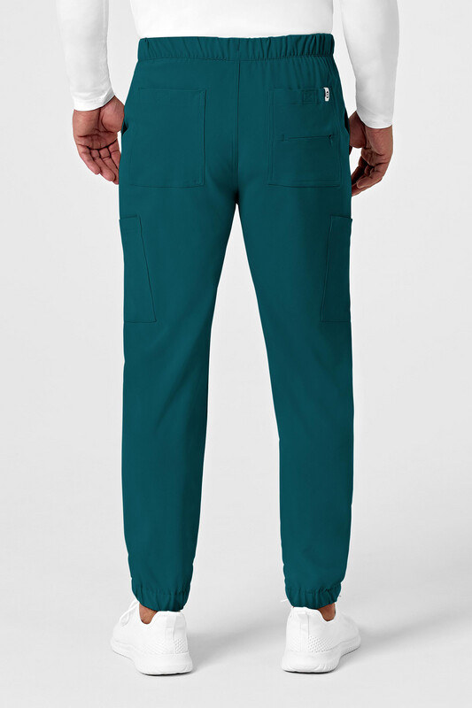 Pantalone uomo 5034 cargo jogger caribbean blue