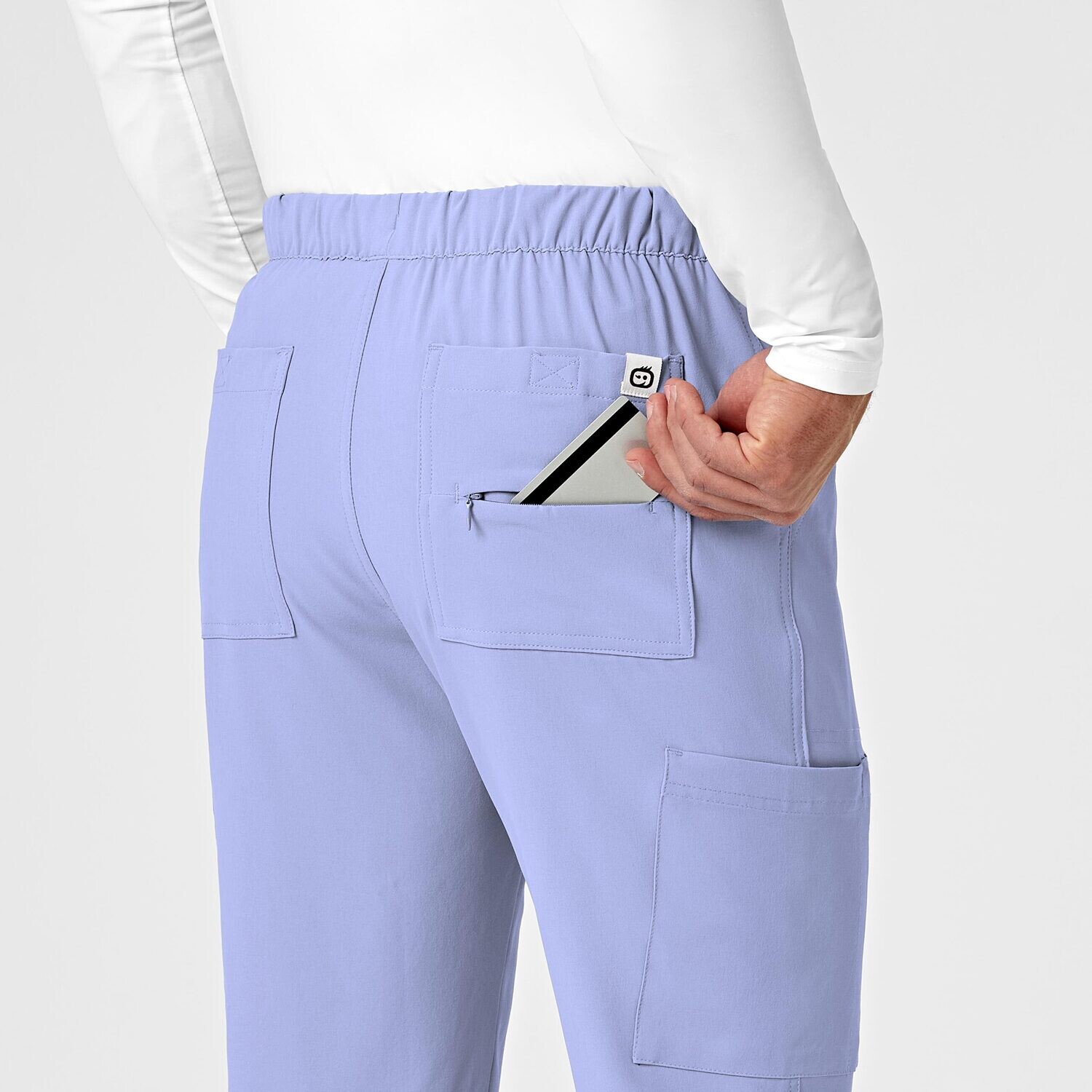 Pantalone uomo 5034 cargo jogger ceil blue
