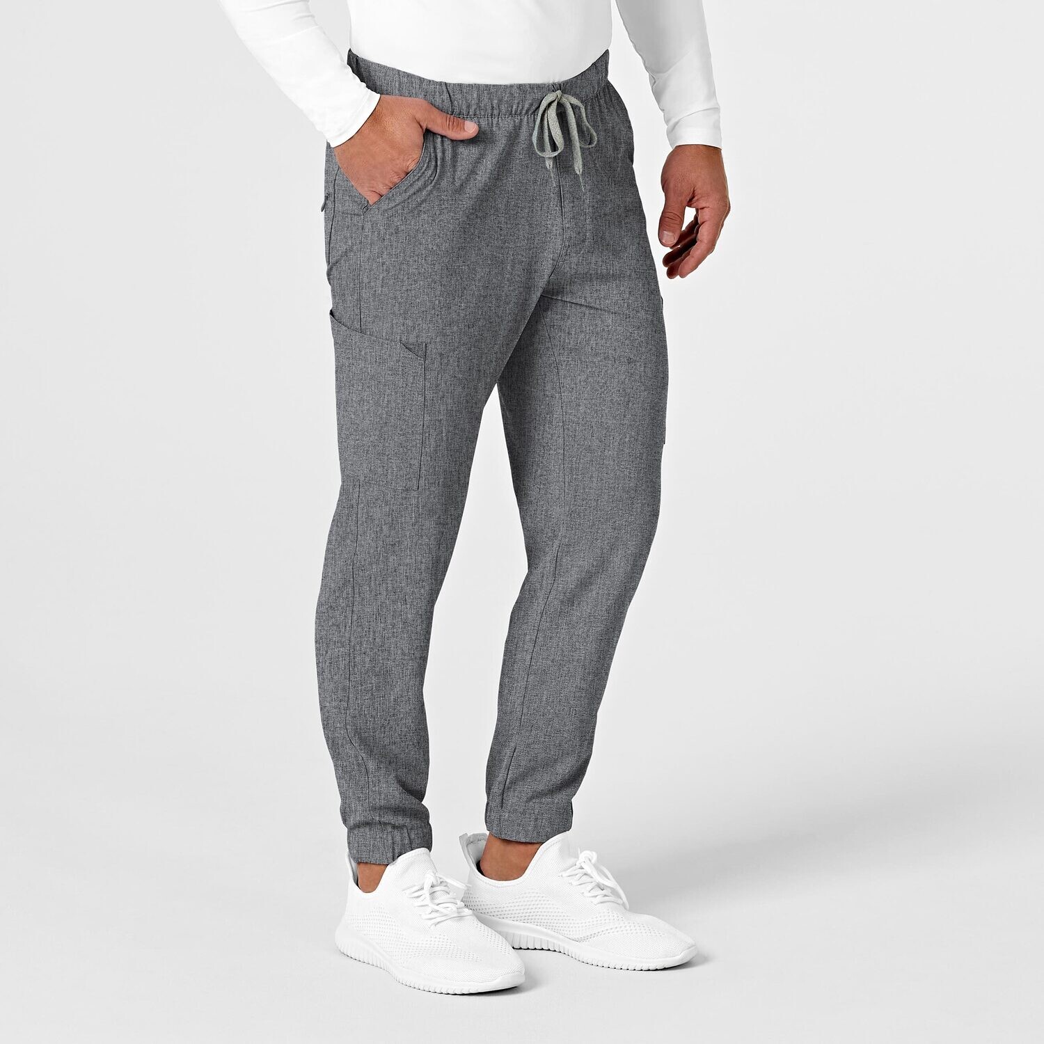 Pantalone uomo 5034 cargo jogger grey heather