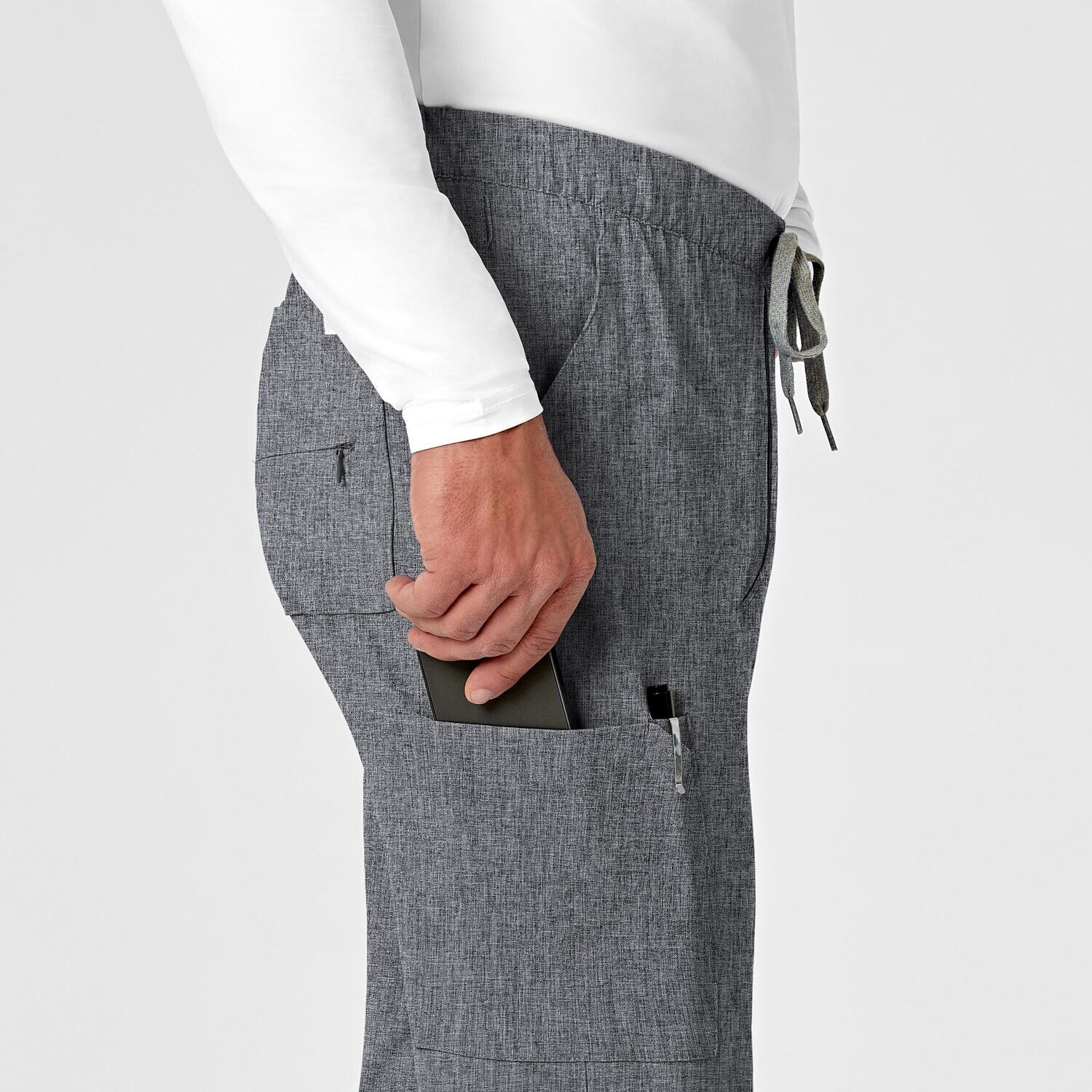 Pantalone uomo 5034 cargo jogger grey heather
