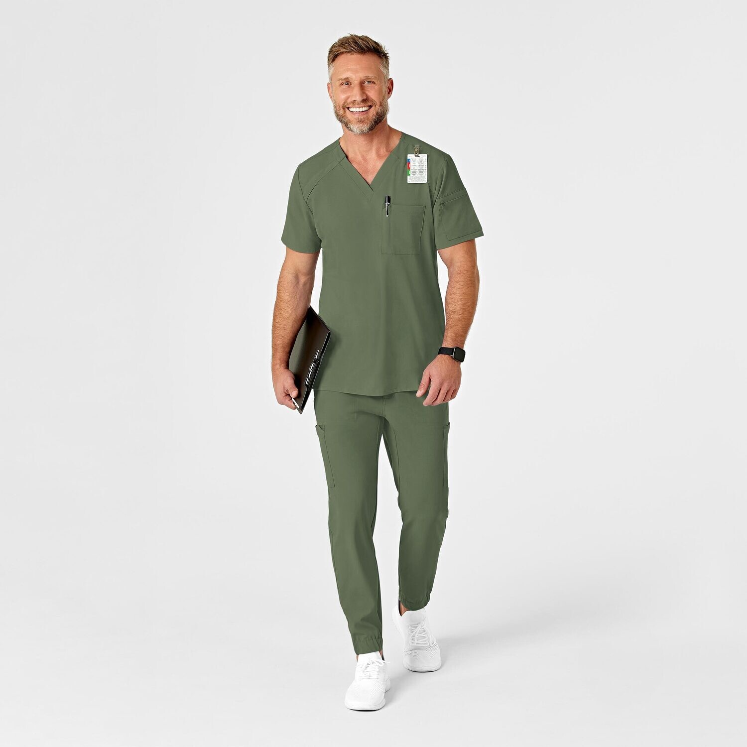 Pantalone uomo 5034 cargo jogger olive