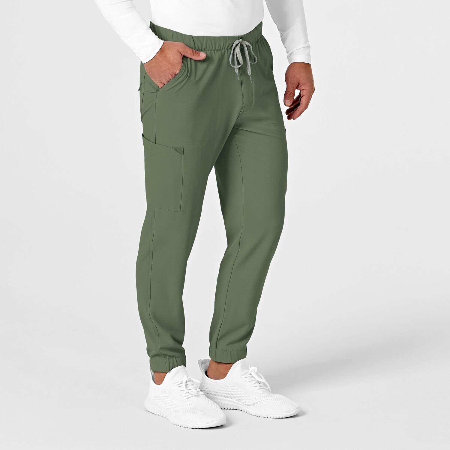 Pantalone uomo 5034 cargo jogger olive