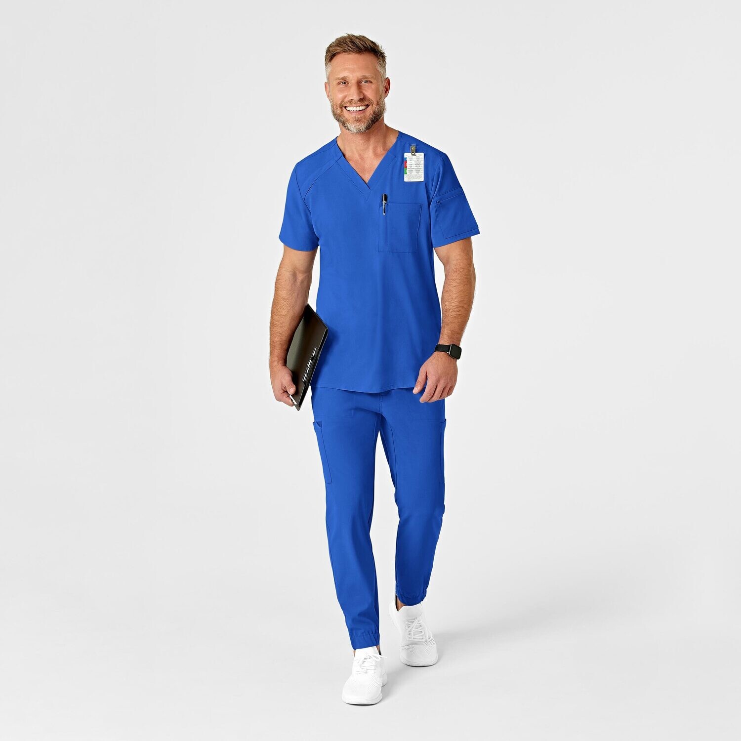 Pantalone uomo 5034 cargo jogger royal blue