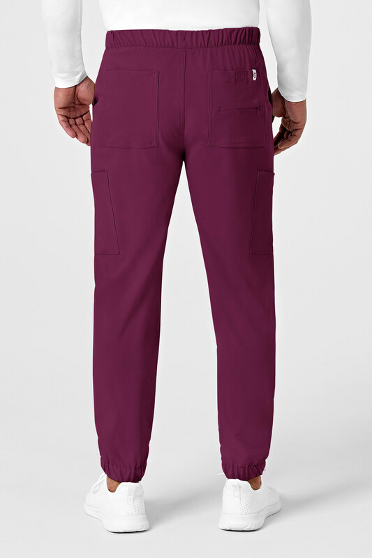 Pantalone uomo 5034 cargo jogger wine