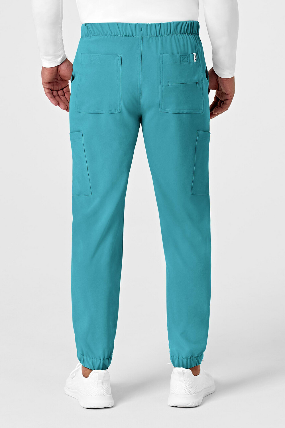 Pantalone uomo 5034 cargo jogger teal blue