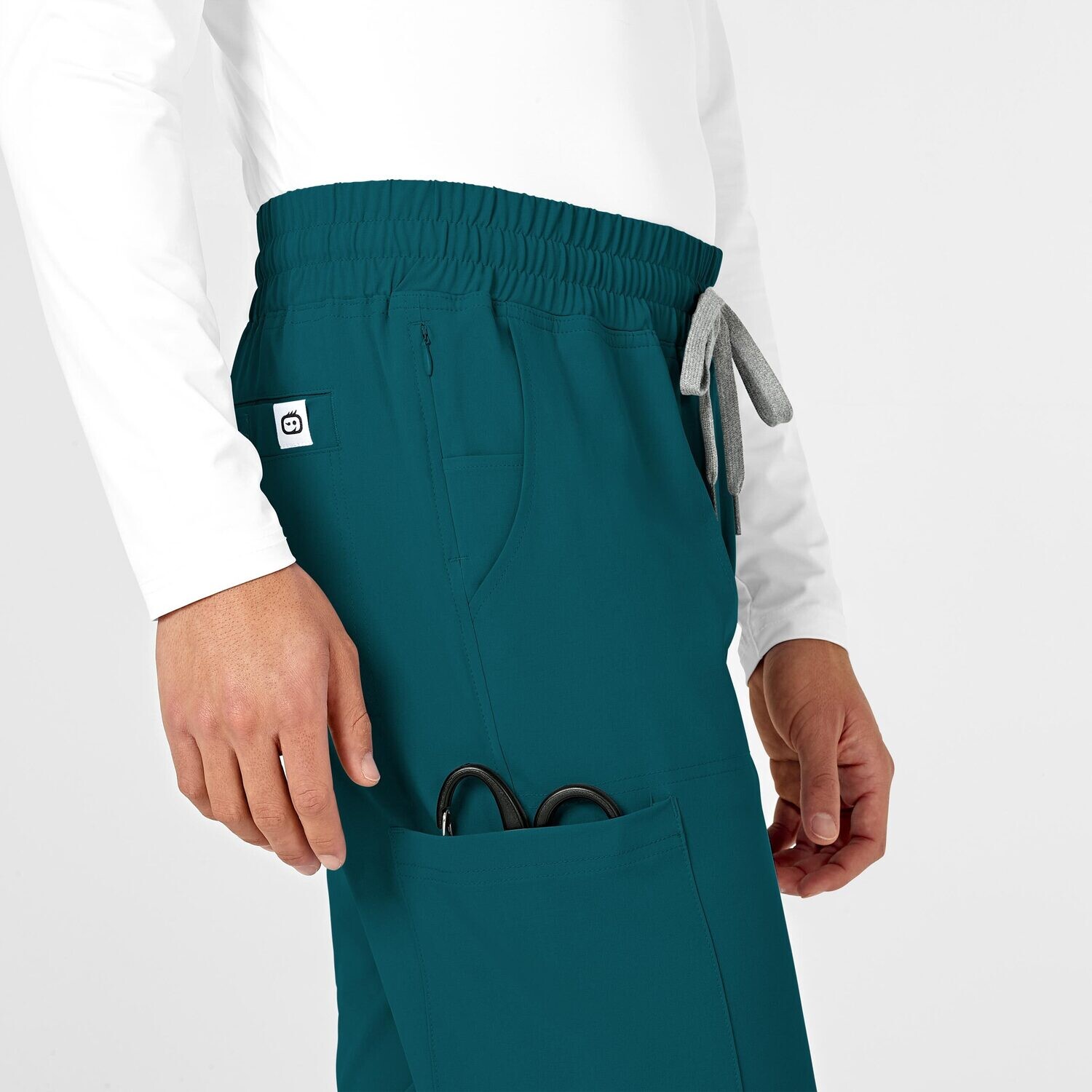 Pantalone uomo 5434 cargo caribbean blue