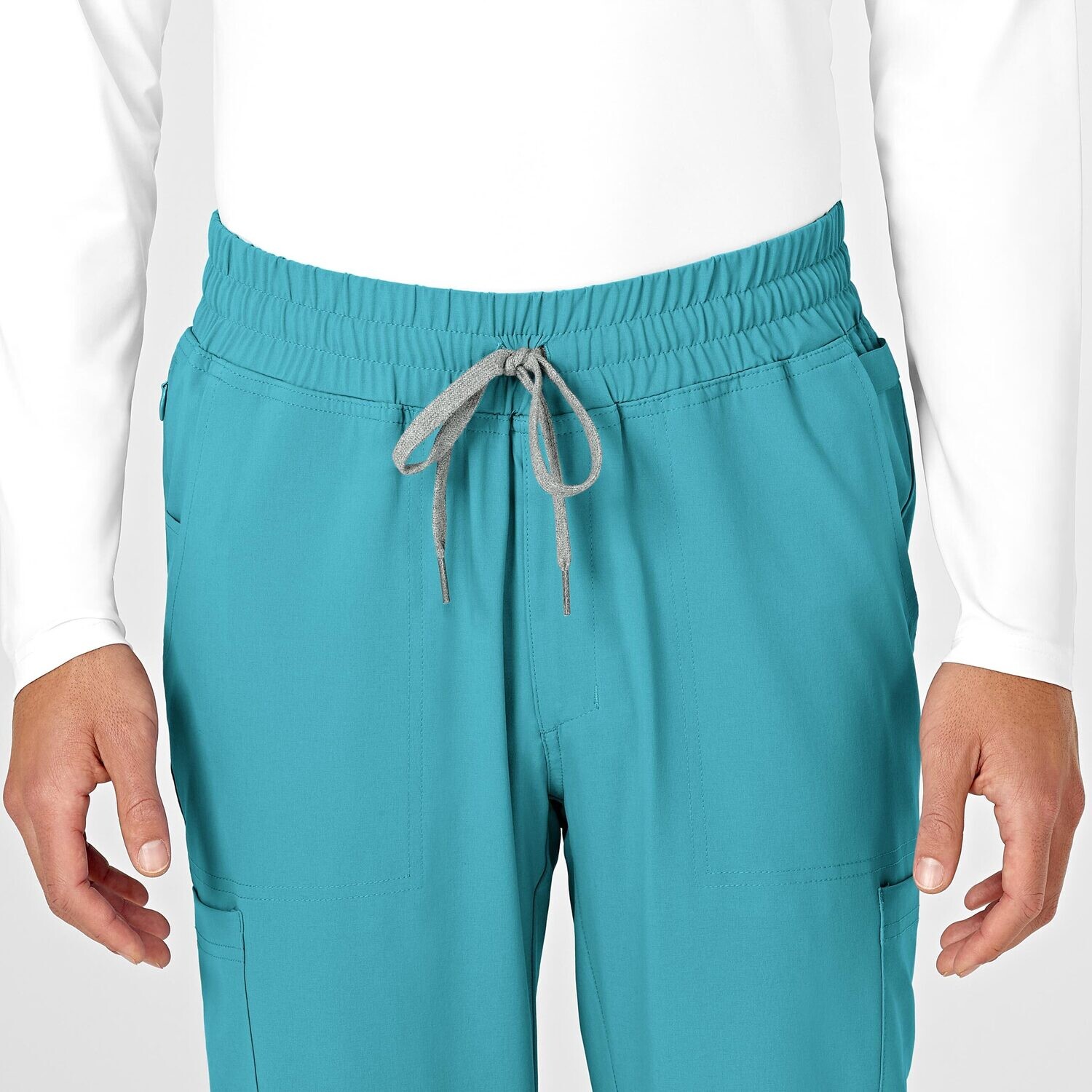 Pantalone uomo 5434 cargo teal blue