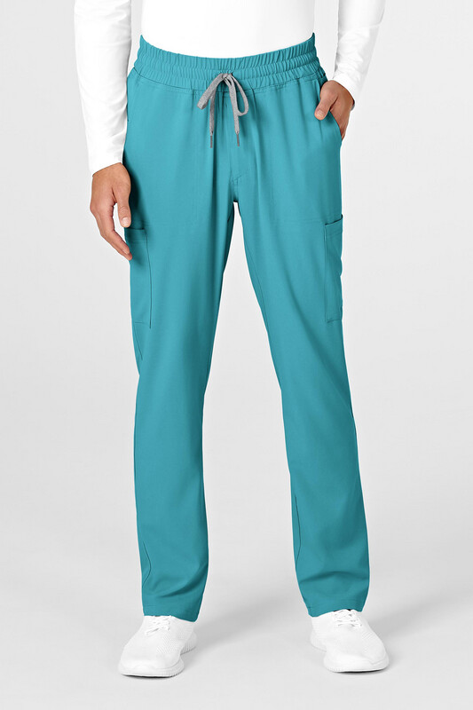 Pantalone uomo 5434 cargo teal blue