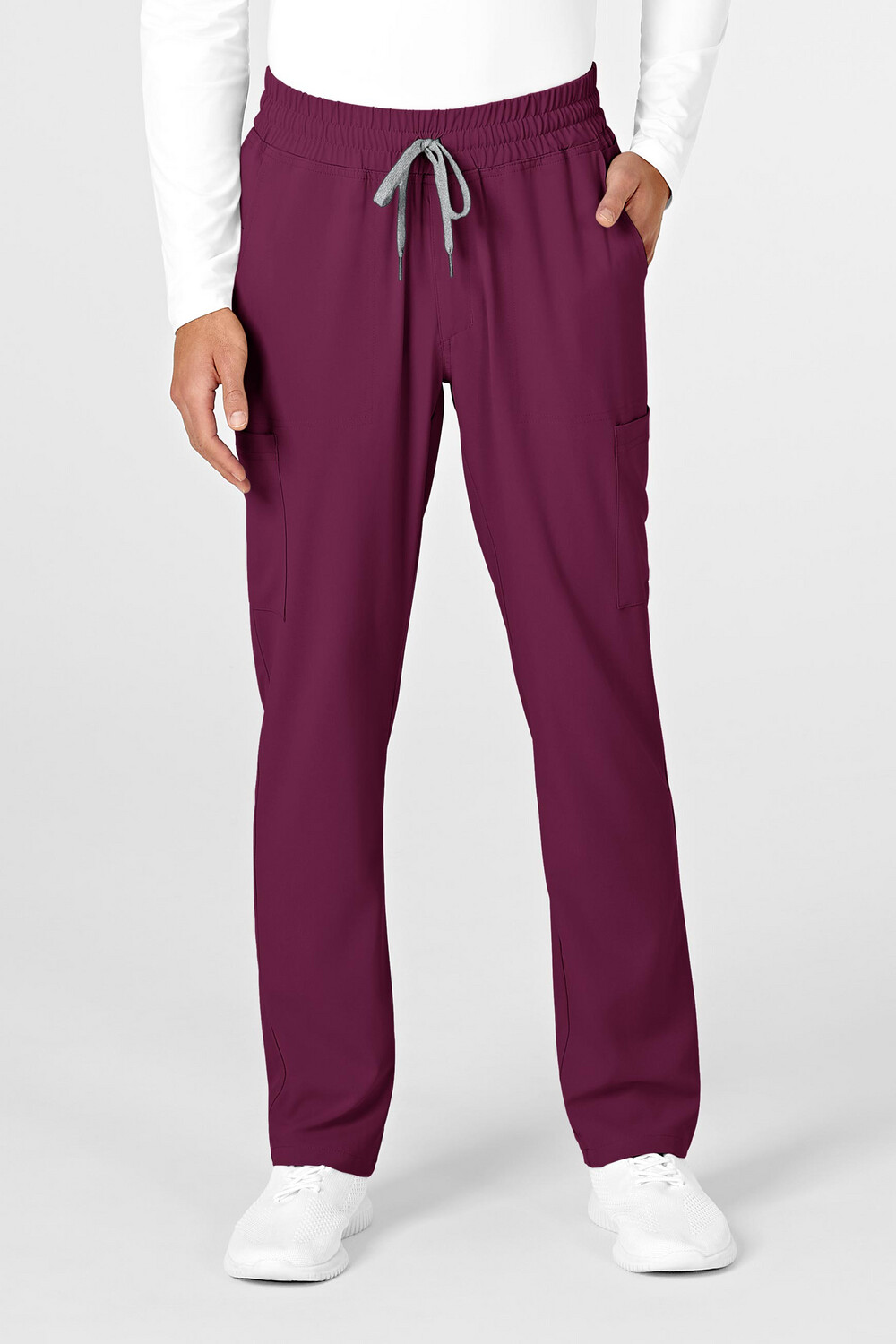 Pantalone uomo 5434 cargo wine