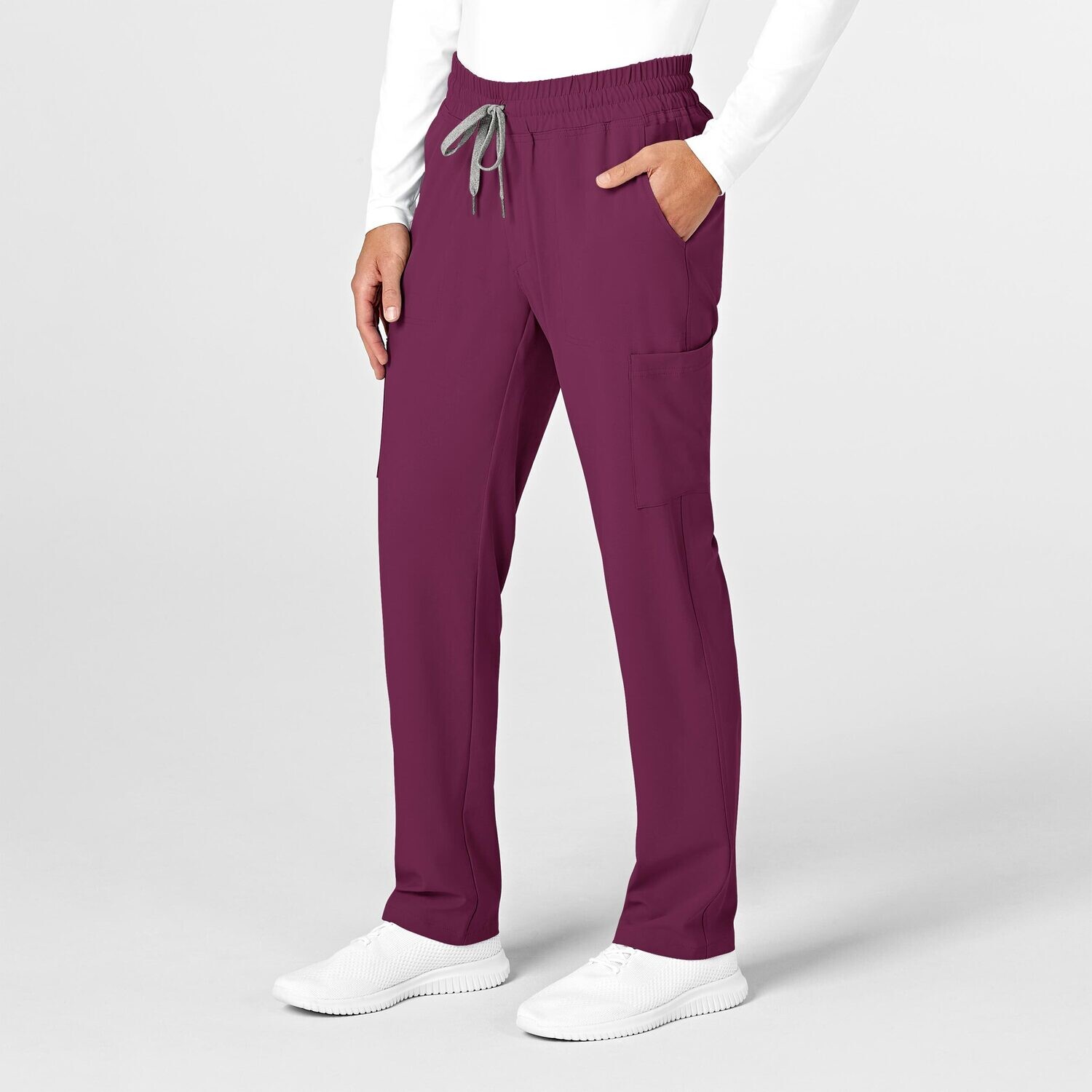 Pantalone uomo 5434 cargo wine