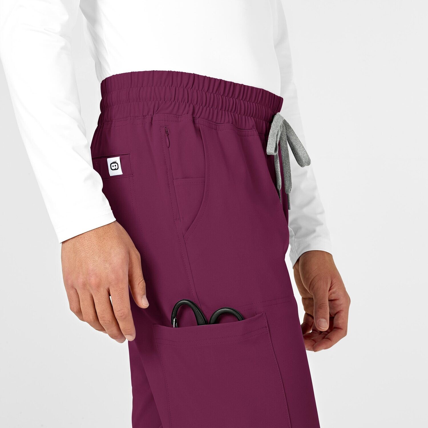 Pantalone uomo 5434 cargo wine