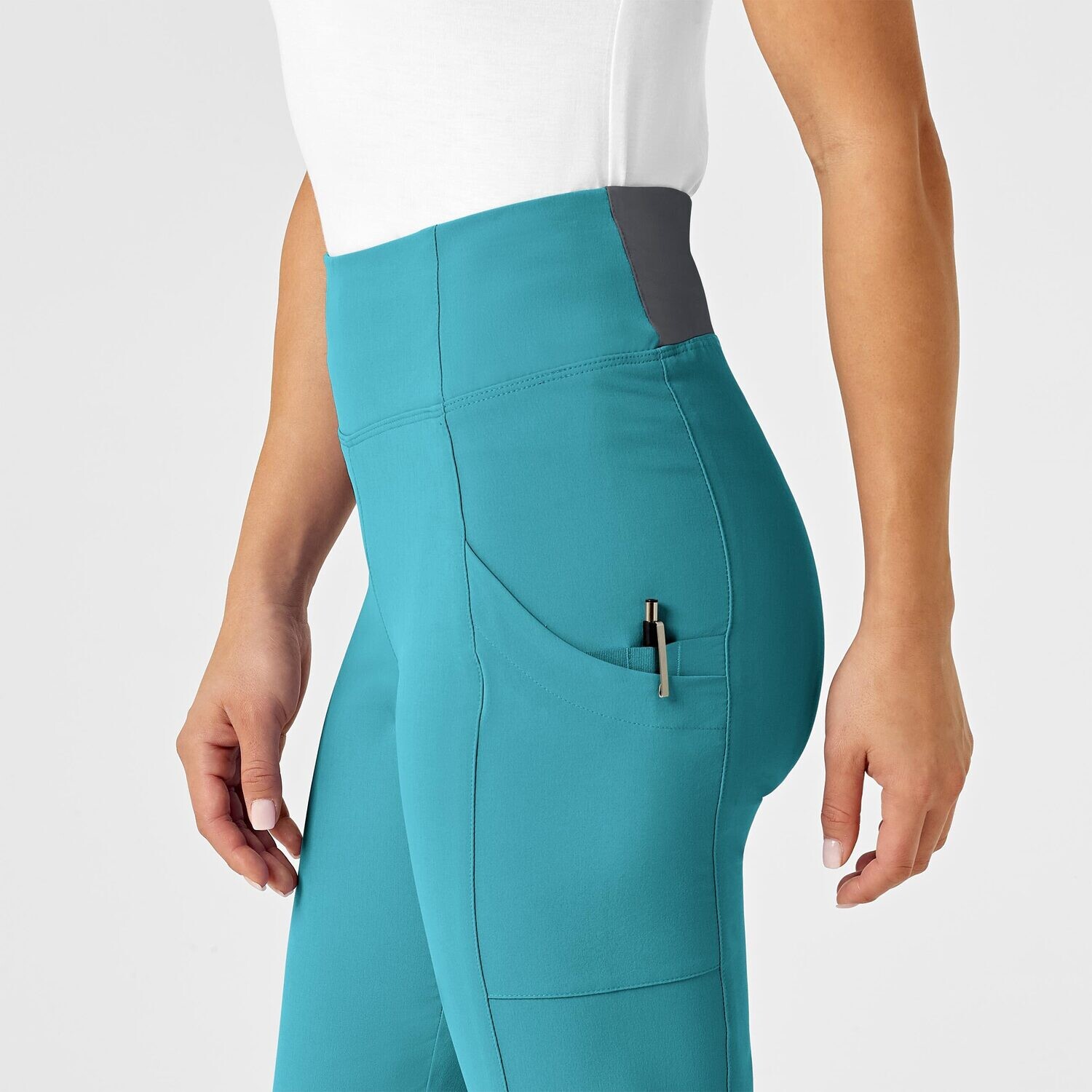 Pantalone donna 5134 teal blue