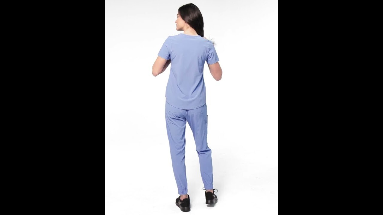 Pantalone donna 5234 jogger wine