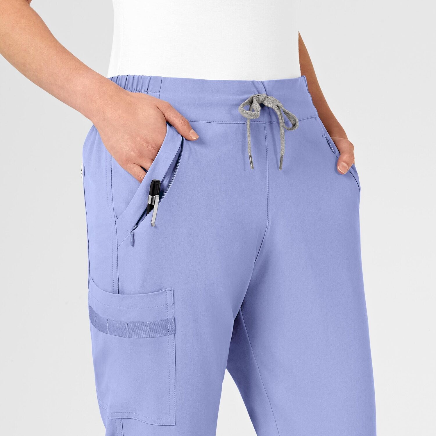 Pantalone donna 5234 jogger ceil blue