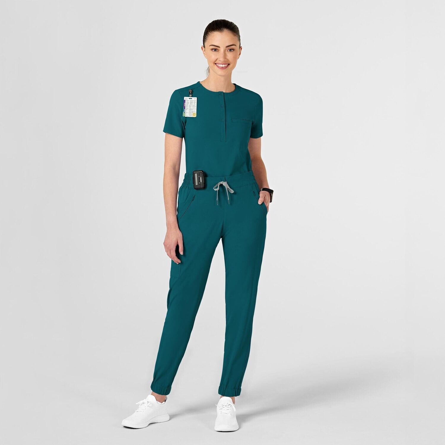 Pantalone donna 5234 jogger caribbean blue