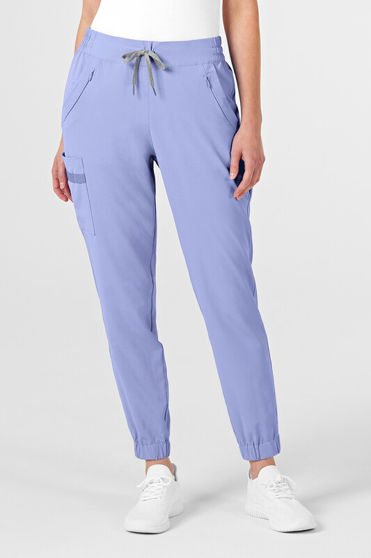 Pantalone donna 5234 jogger ceil blue