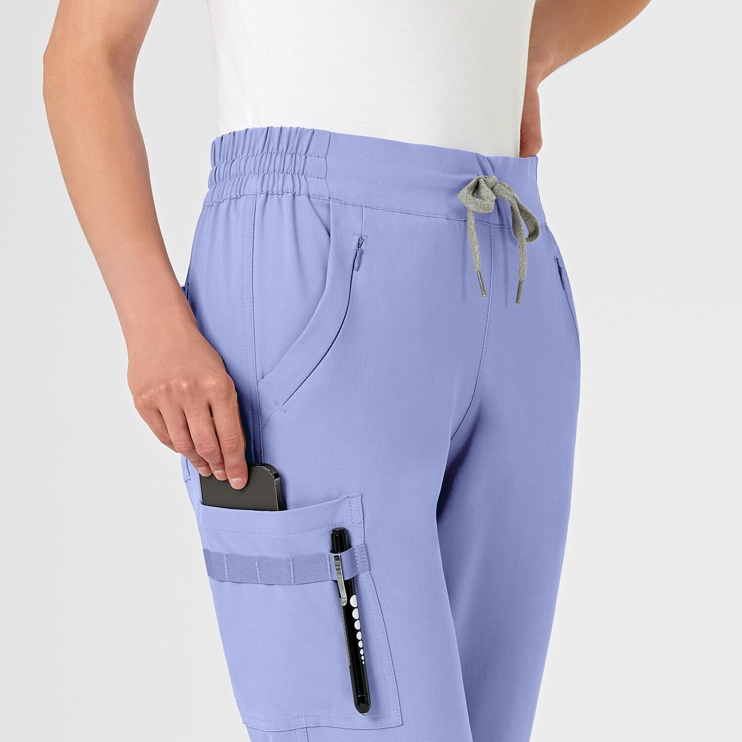 Pantalone donna 5234 jogger ceil blue