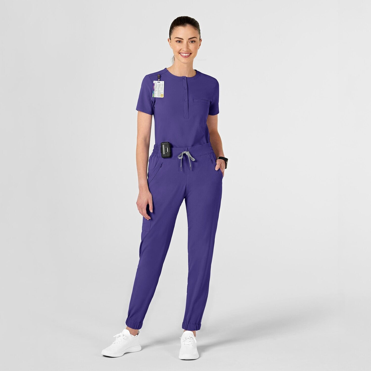 Pantalone donna 5234 jogger grape