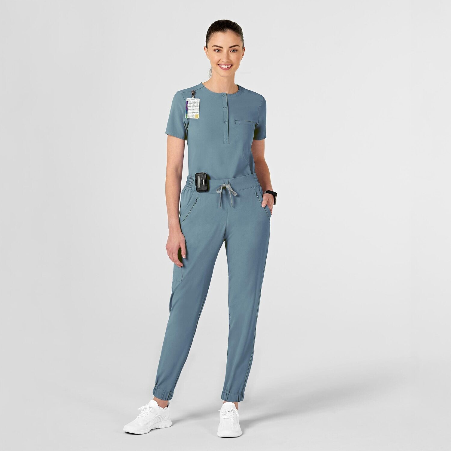 Pantalone donna 5234 jogger elemental blue
