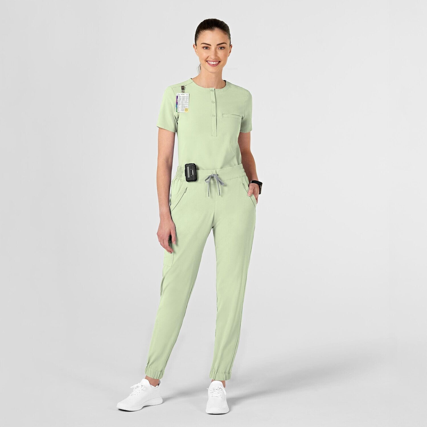 Pantalone donna 5234 jogger fresh mint