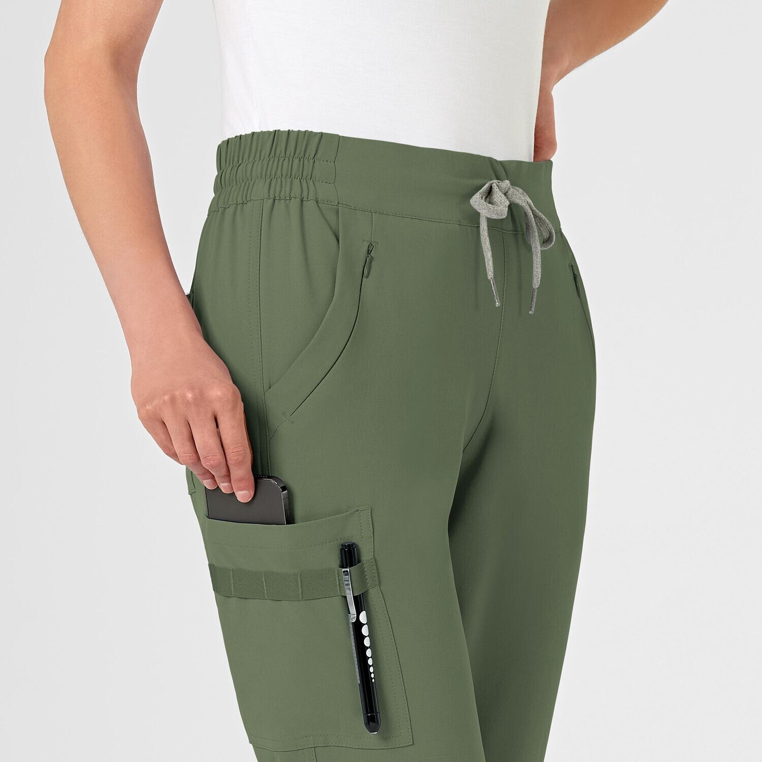 Pantalone donna 5234 jogger olive
