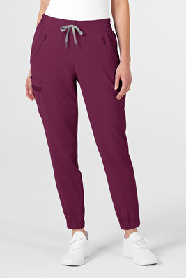 Pantalone donna 5234 jogger wine