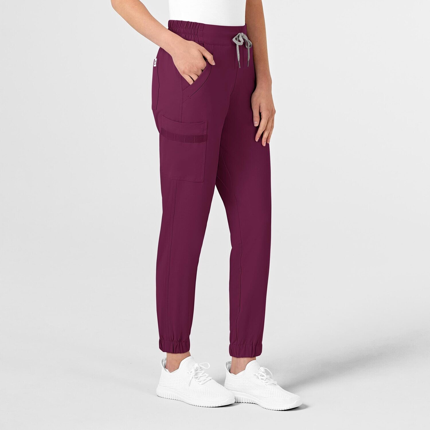 Pantalone donna 5234 jogger wine