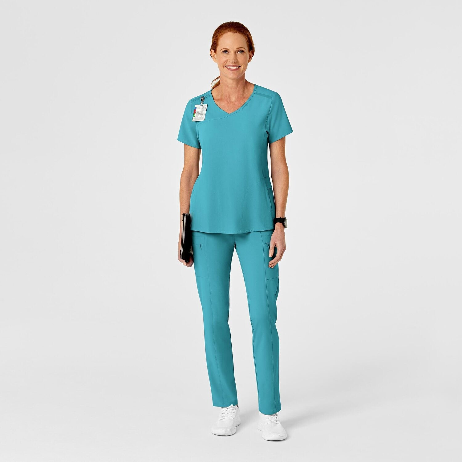 Pantalone donna 5334 teal blue