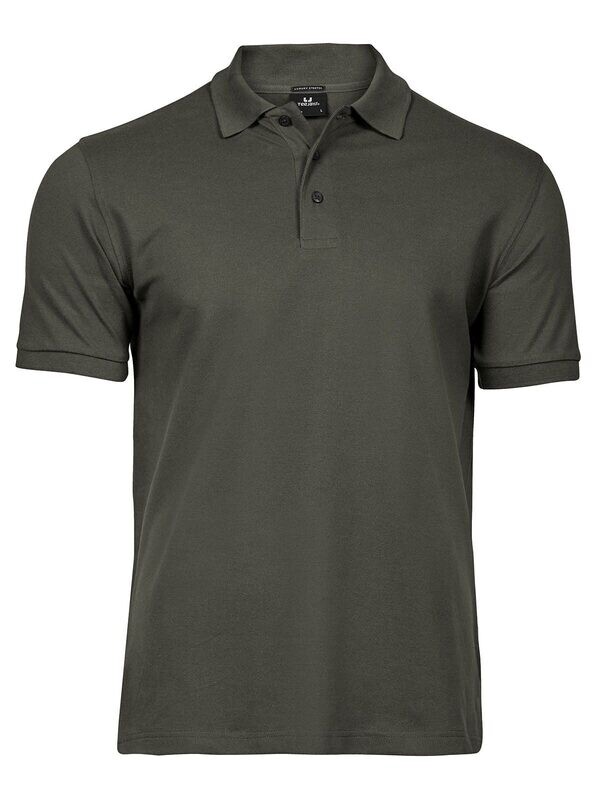 Polo uomo TJ1405 manica corta deep green