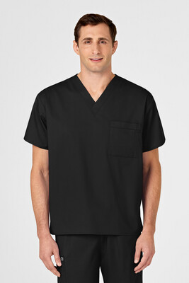 Casacca uomo 100 scollo a V black