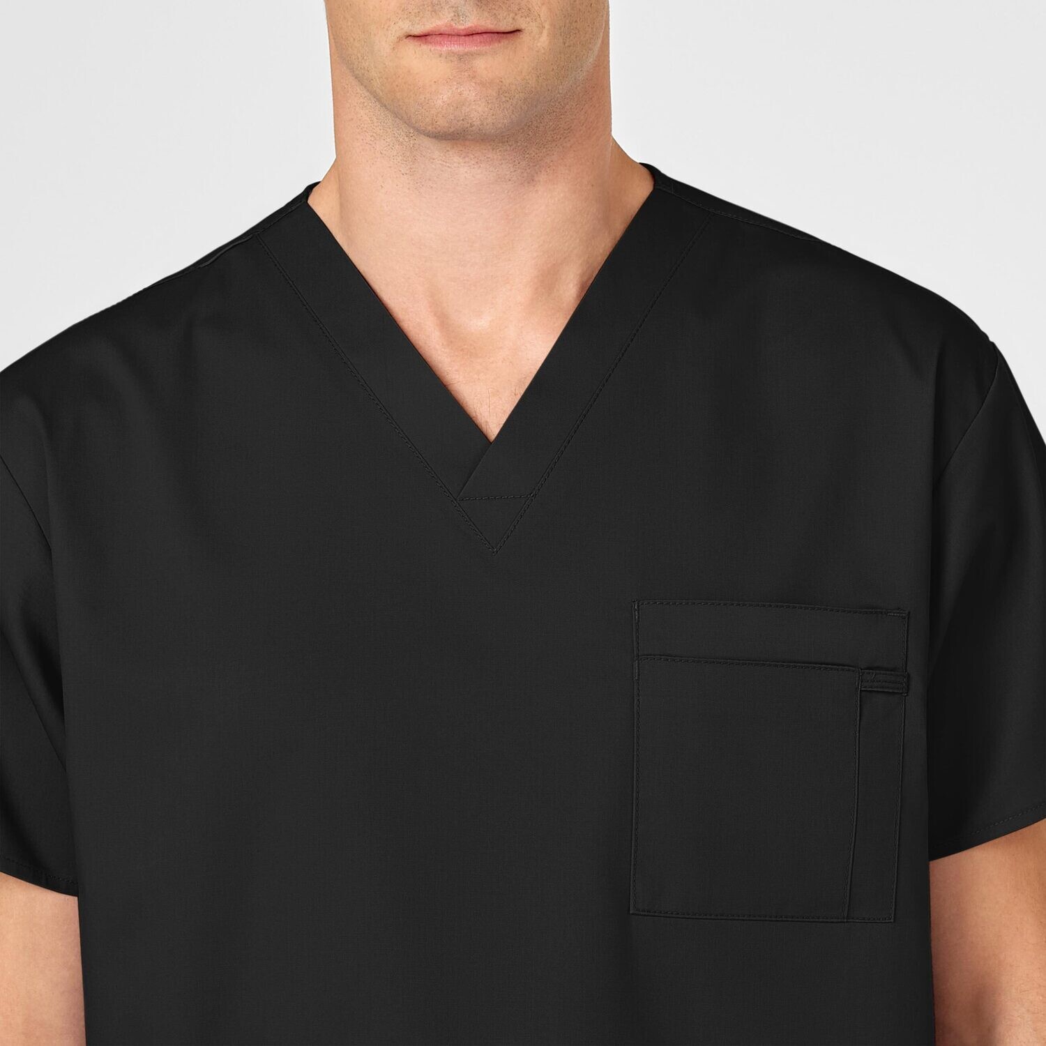 Casacca uomo 100 scollo a V black