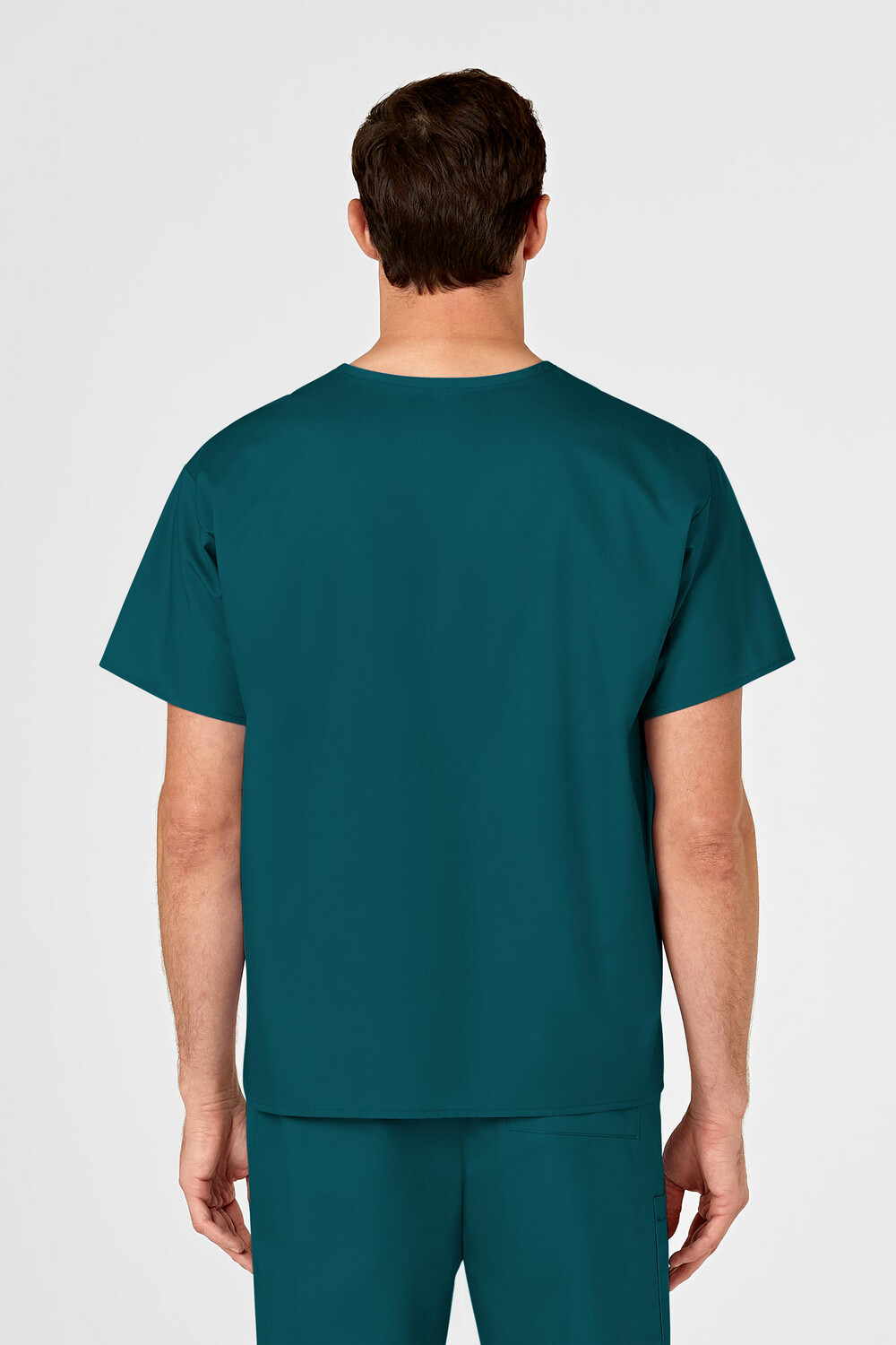 Casacca unisex 100 scollo a V caribbean blue