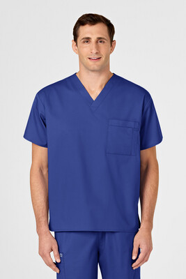 Casacca uomo 100 scollo a V galaxy blue