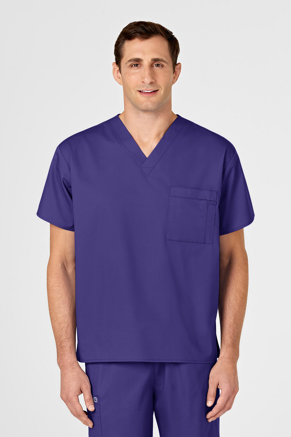 Casacca uomo 100 scollo a V grape