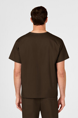 Casacca uomo 100 scollo a V chocolate